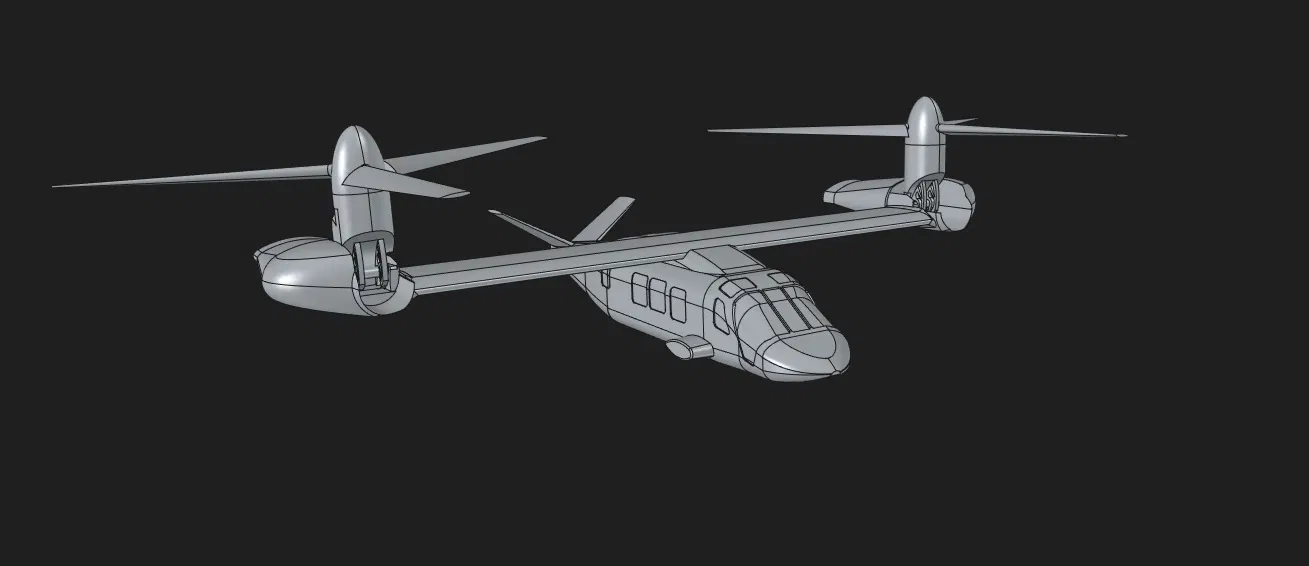 MV-75 (V-280 Valor) kèm đế trưng bày & rotor xoay - Image 5