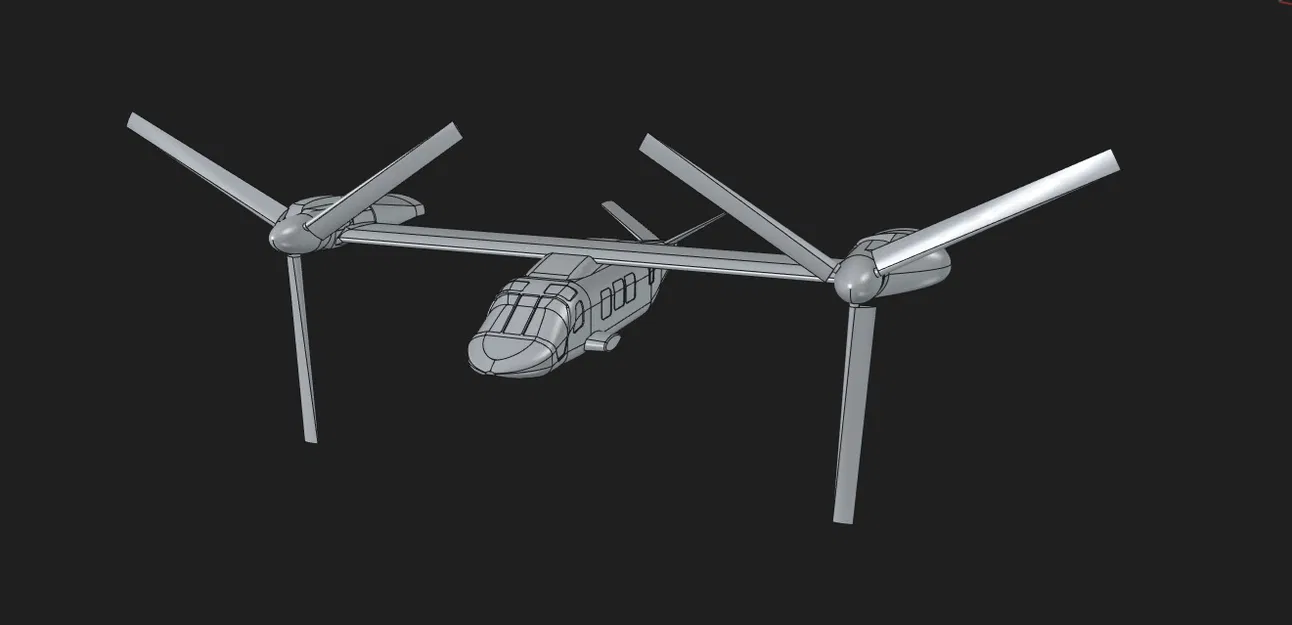 MV-75 (V-280 Valor) kèm đế trưng bày & rotor xoay - Image 6