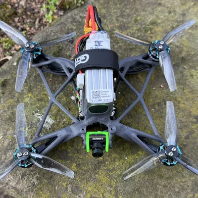 Project Synthara - Khung FPV Drone Generative Design 3.5 Inch