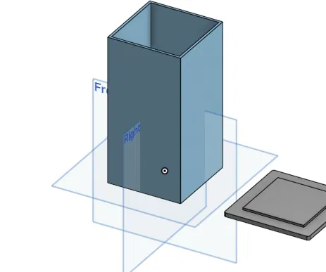 Thùng rác (trash can) có nắp - Image 1