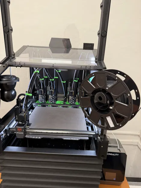 Giá gắn TPU cho Prusa XL Enclosure (bracket + spool holder) - Image 1