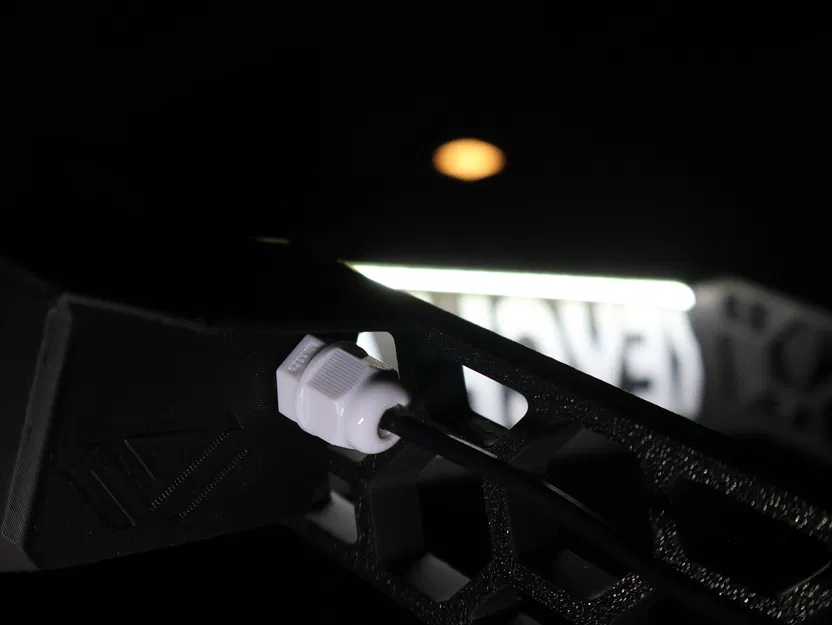 Móc khóa Hex LED Display cho KYZ HSW Stand (tuỳ biến chữ, 2 trong 1) - Image 6