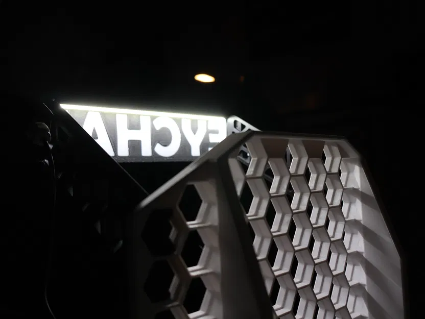 Móc khóa Hex LED Display cho KYZ HSW Stand (tuỳ biến chữ, 2 trong 1) - Image 7