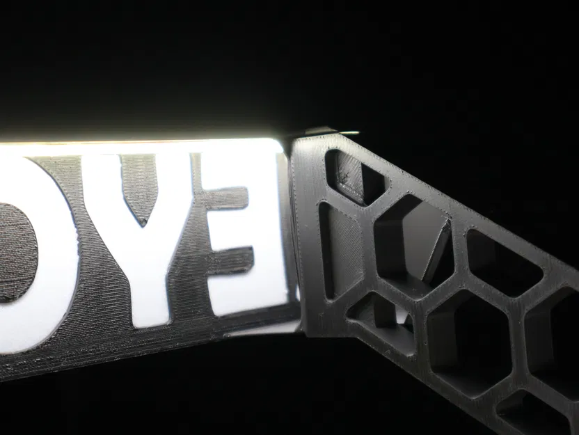 Móc khóa Hex LED Display cho KYZ HSW Stand (tuỳ biến chữ, 2 trong 1) - Image 15