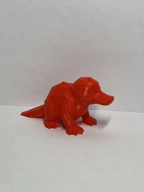 Lowpoly Platypus (Thú mỏ vịt lowpoly) - Mô hình 3D - Image 2