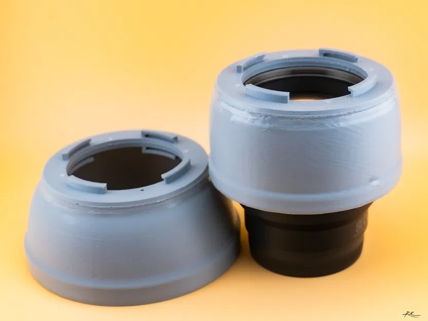 Hood lens Rokinon/Samyang CineAF đảo chiều, tương thích matte box (ARRI) - Image 6