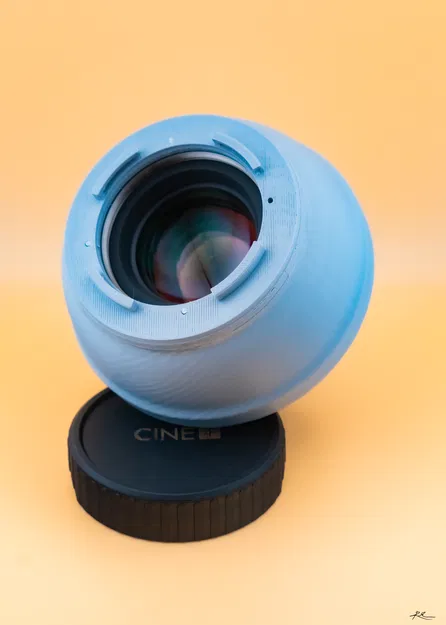 Hood lens Rokinon/Samyang CineAF đảo chiều, tương thích matte box (ARRI) - Image 9