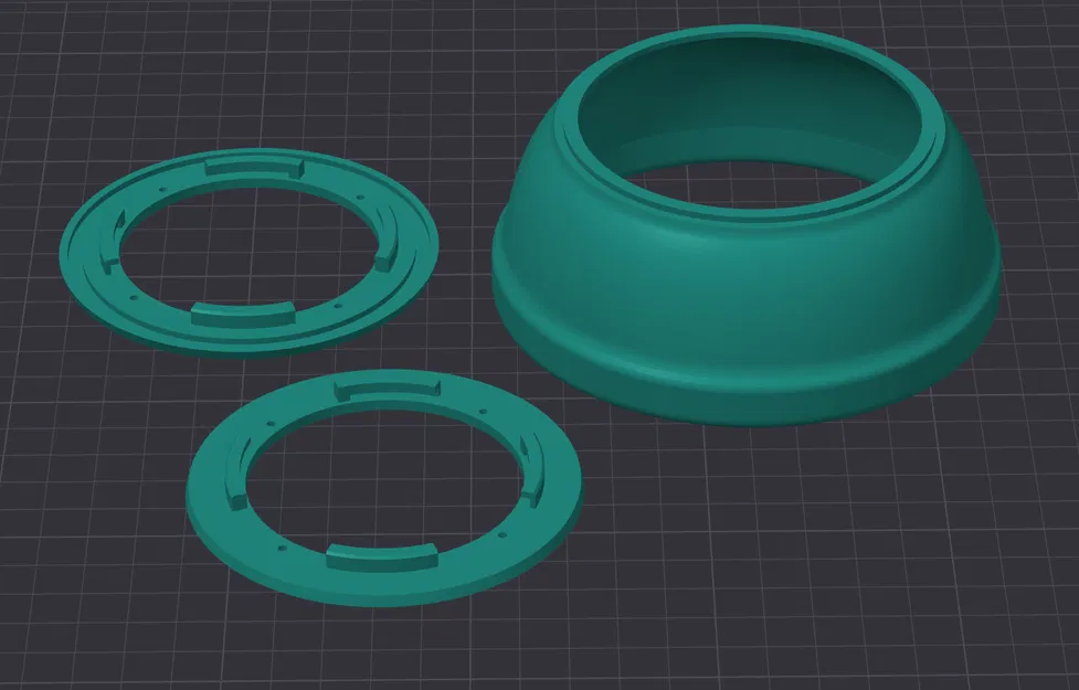 Hood lens Rokinon/Samyang CineAF đảo chiều, tương thích matte box (ARRI) - Image 12