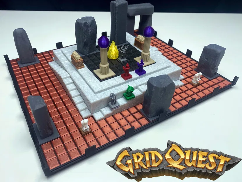 GridQuest CULT PLACE với hiệu ứng đèn LED (The Gridfinity Game) - Image 2