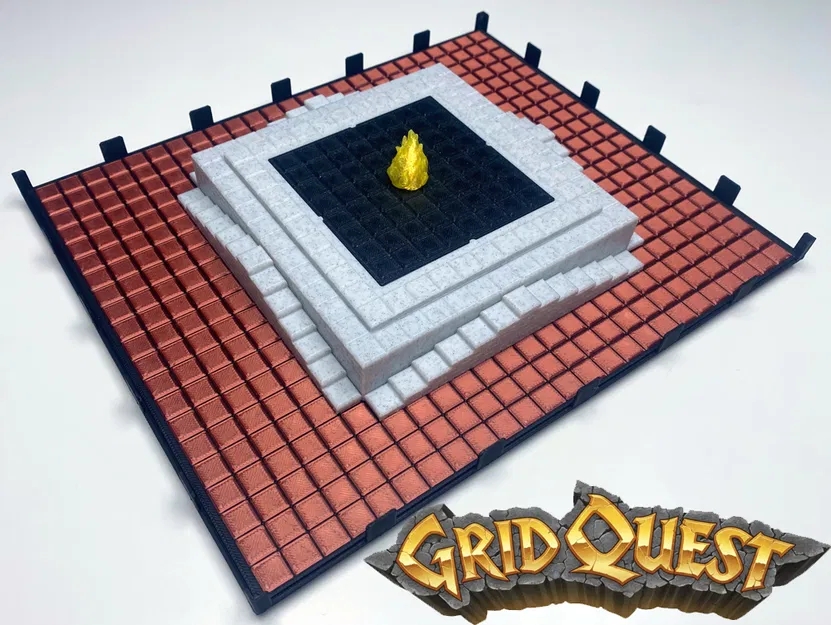 GridQuest CULT PLACE với hiệu ứng đèn LED (The Gridfinity Game) - Image 8