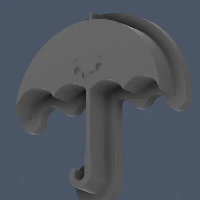 Móc khóa hình dù (umbreela key chain)