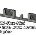 Giá đỡ rack 19-inch modular cho Unifi USW-Flex-Mini - Thumbnail 1