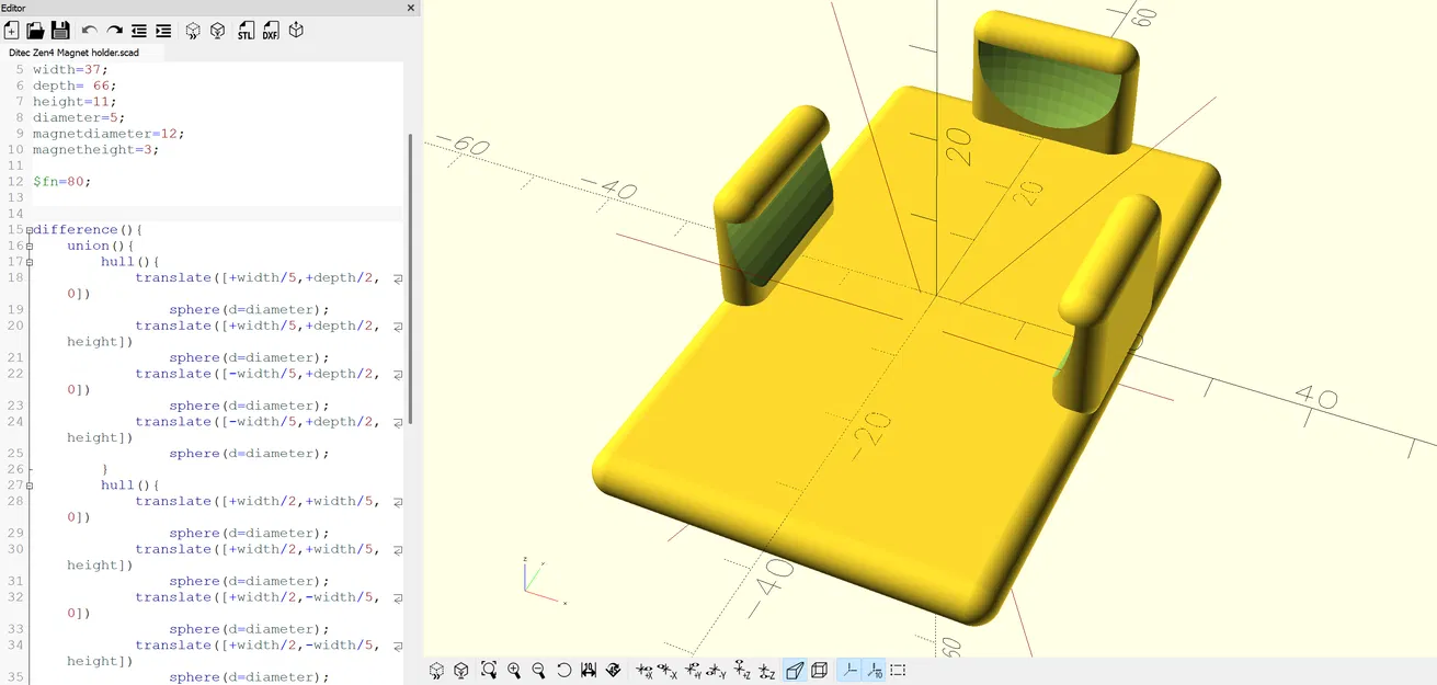 Holder nam châm Ditec Zen4 cho Hyundai Ioniq 5 - Image 2