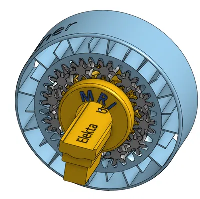 MRLinac Spinner Geared – Fidget Spinner Bánh Răng Print-in-Place