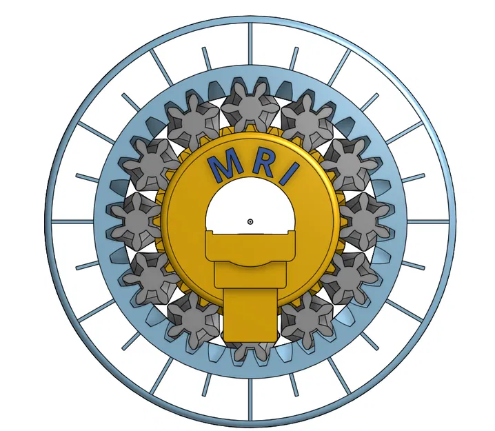 MRLinac Spinner Geared – Fidget Spinner Bánh Răng Print-in-Place - Image 3