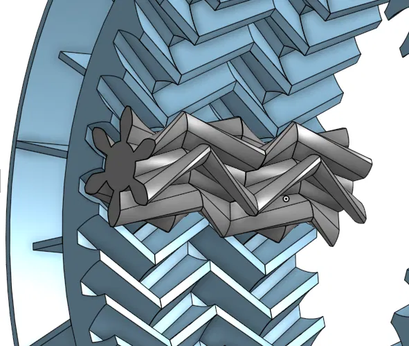 MRLinac Spinner Geared – Fidget Spinner Bánh Răng Print-in-Place - Image 7