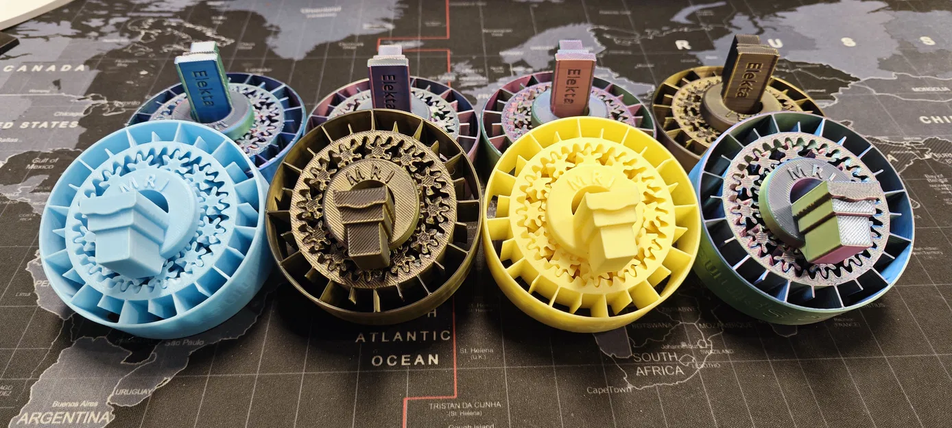 MRLinac Spinner Geared – Fidget Spinner Bánh Răng Print-in-Place - Image 8