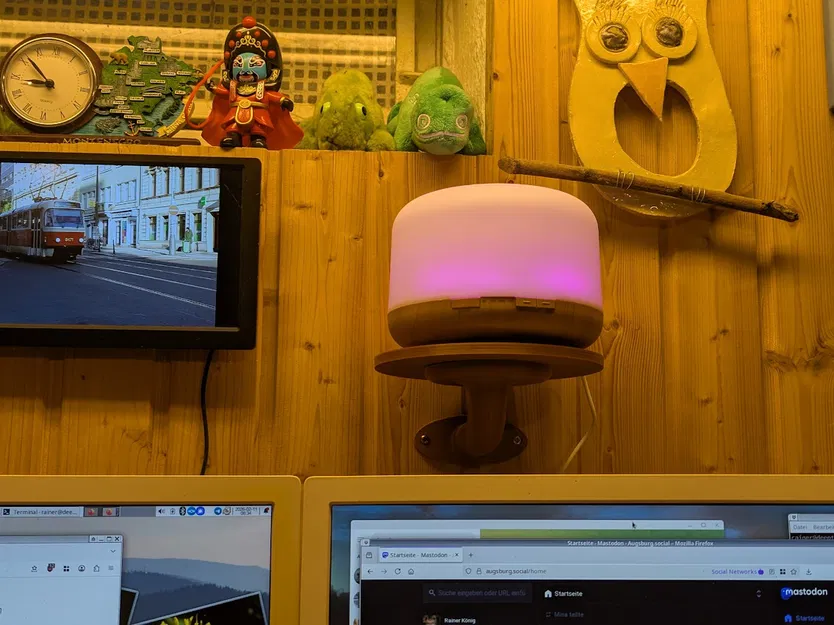 Giá treo tường cho máy tạo ẩm tròn - Image 1