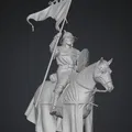 Thập Tự Chinh Cưỡi Ngựa (Crusader on Horseback) - Thumbnail 1