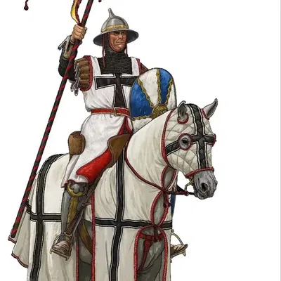 Thập Tự Chinh Cưỡi Ngựa (Crusader on Horseback)