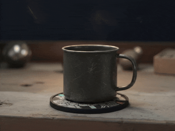 Arc Raiders Friendly? Coaster – Lót ly in 3D