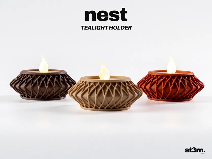 Nest ⬝ Đế nến Tealight - Image 1