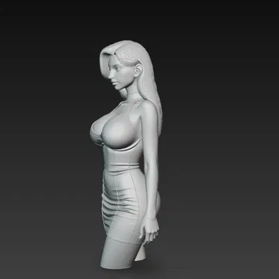 Cô gái gợi cảm mặc váy ngắn ôm sát cơ thể