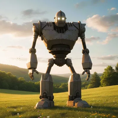 The Iron Giant - Tượng Robot Dễ Thương