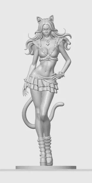 Figurine cat-girl đời thường 14 - Image 1