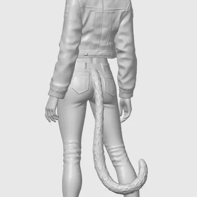 Figurine cat-girl thường ngày 15