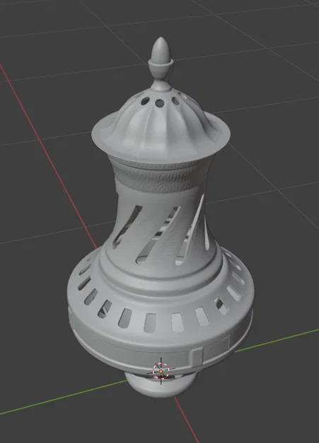 Mô hình 3D Botafumeiro - Image 3