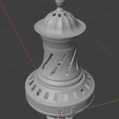 Mô hình 3D Botafumeiro