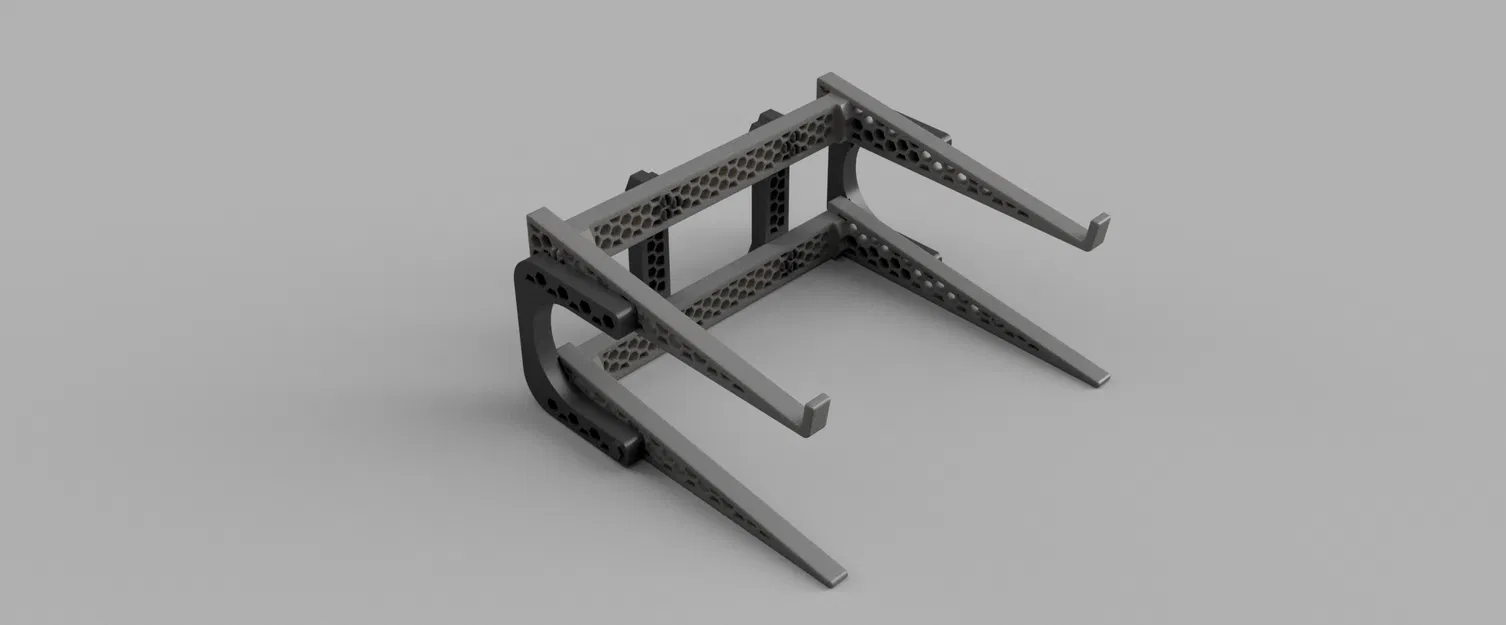 Giá đỡ 2 laptop dạng module (Modular Dual Laptop Stand) - Image 2