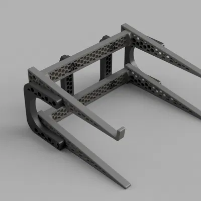Giá đỡ 2 laptop dạng module (Modular Dual Laptop Stand)