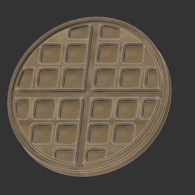 Waffle coasterr !!! :D