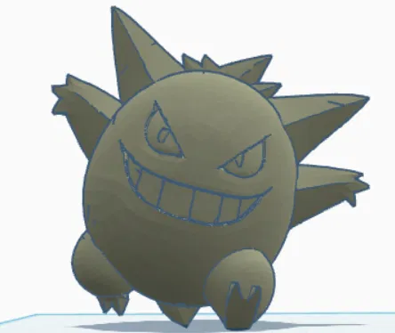 Gengar (Pokémon) – mô hình in 3D - Image 1