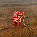 Móc khóa Ngựa Lửa (Fire Horse Keychain) - Thumbnail 1