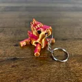 Móc khóa Ngựa Lửa (Fire Horse Keychain) - Thumbnail 2