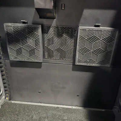 K2 Plus 100x108/100x104 - Tấm chắn tản nhiệt buồng in (Chamber heat diffuser)