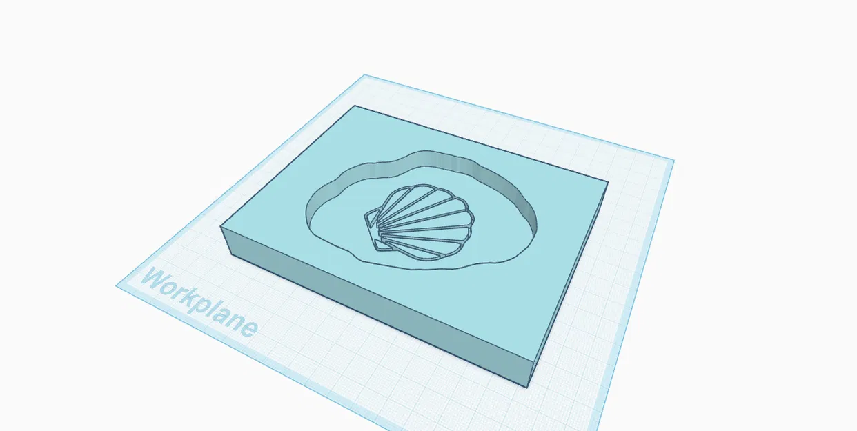 Khuôn Hóa Thạch Vỏ Sò (Shell Fossil Mold) - Image 2