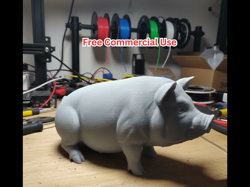 Tượng Heo Bán Chân Thực - Image 1