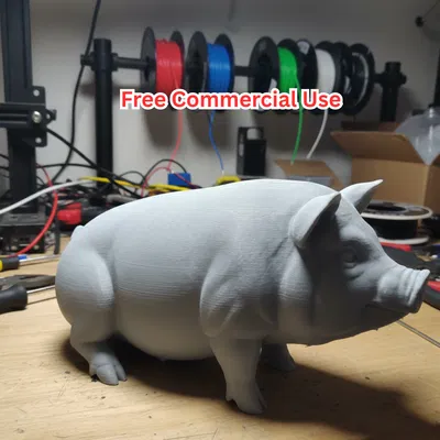 Tượng Heo Bán Chân Thực