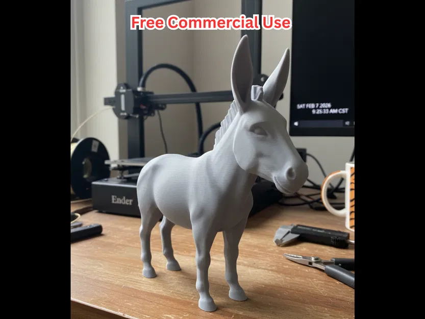 Tượng Lừa Bán Hiện Thực - Image 1