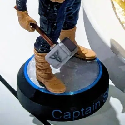 Đế vát (Bevelled Base) cho tượng/mô hình