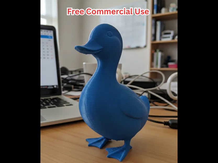 Tượng Vịt Bán Hiện Thực (Semi-Realistic Duck Statue) - Image 1