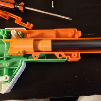 Đầu chuyển ren Worker sang nòng Nerf OD 16mm