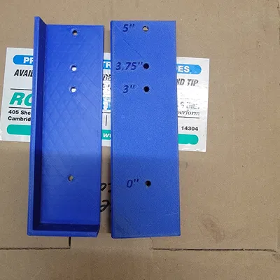 Mẫu căn lỗ tay nắm & bản lề tủ cho tấm panel