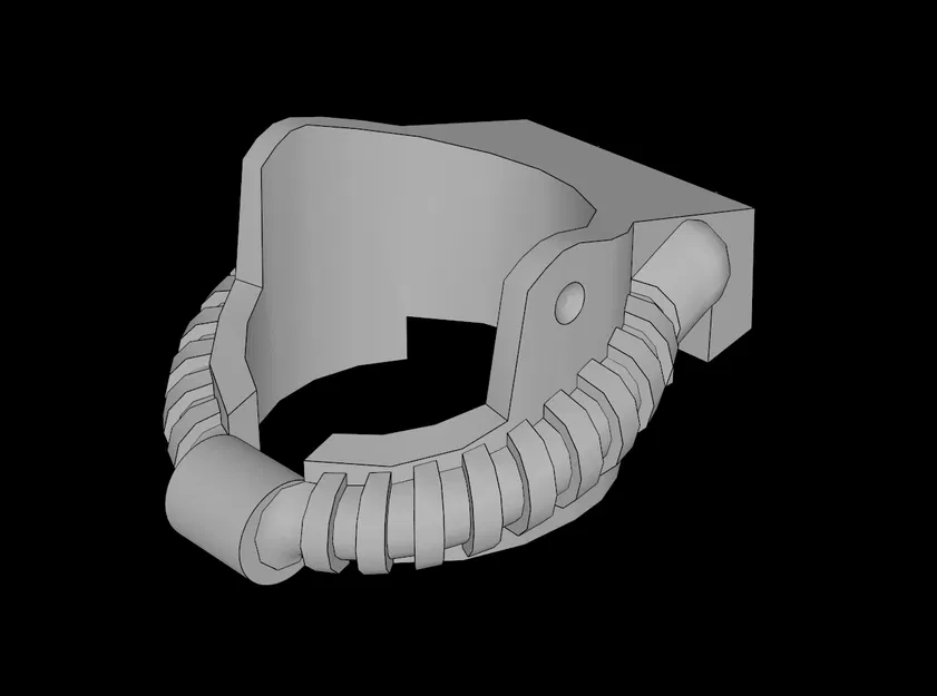 Ống thở mũ lính cứu hỏa Minifig (LEGO Compatible 6158.dat) - Image 1