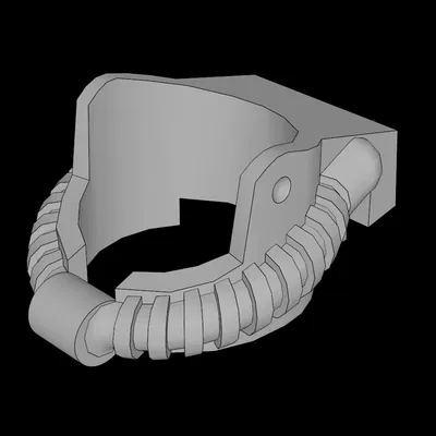 Ống thở mũ lính cứu hỏa Minifig (LEGO Compatible 6158.dat)