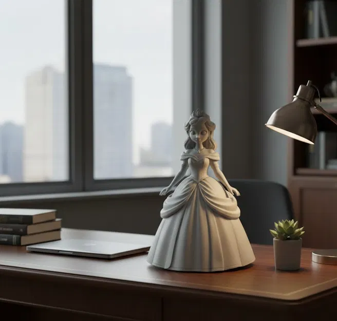 Công chúa trong váy dạ hội xòe - Image 1